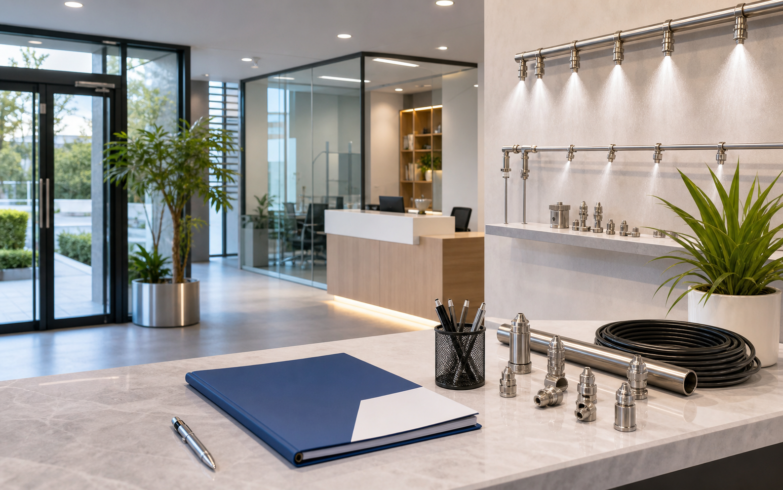 Misting İzmir firma bilgileri ve kurumsal showroom alanı