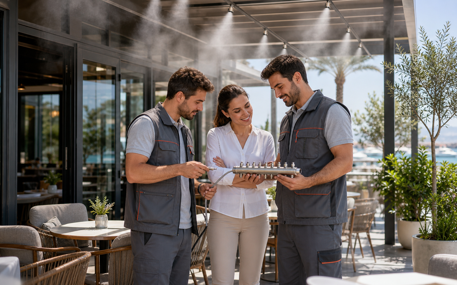 Misting İzmir kurumsal saha ekibi ve proje değerlendirmesi