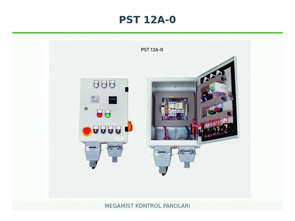 PST 12A-0 Üç Fazlı Kontrol Panosu